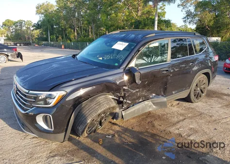 2024 Volkswagen Atlas 2.0T Se W/Technology from USA, damaged, VIN 1V2WR2CA3RC538136